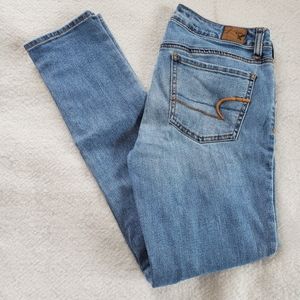 American Eagle Outfitters Light Blue Denim Jeggings